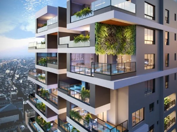 Apartamento de Alto Padrão Atmos City - 3 Suítes com Piscina Privativa no Setor Marista