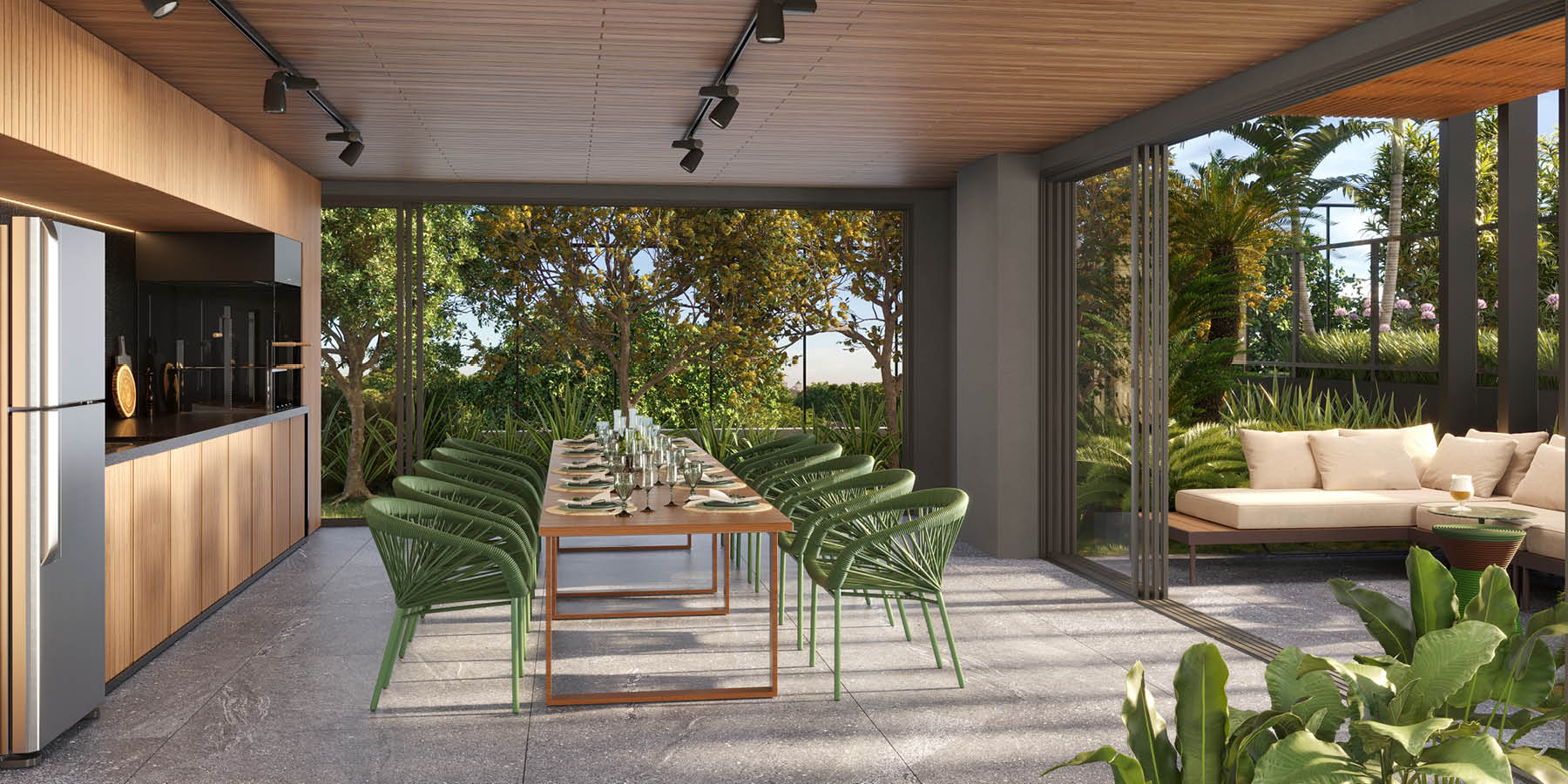 Apartamento 2Q Alto Padrão no Setor Bueno - Edifício Sync - Andar Alto Nascente