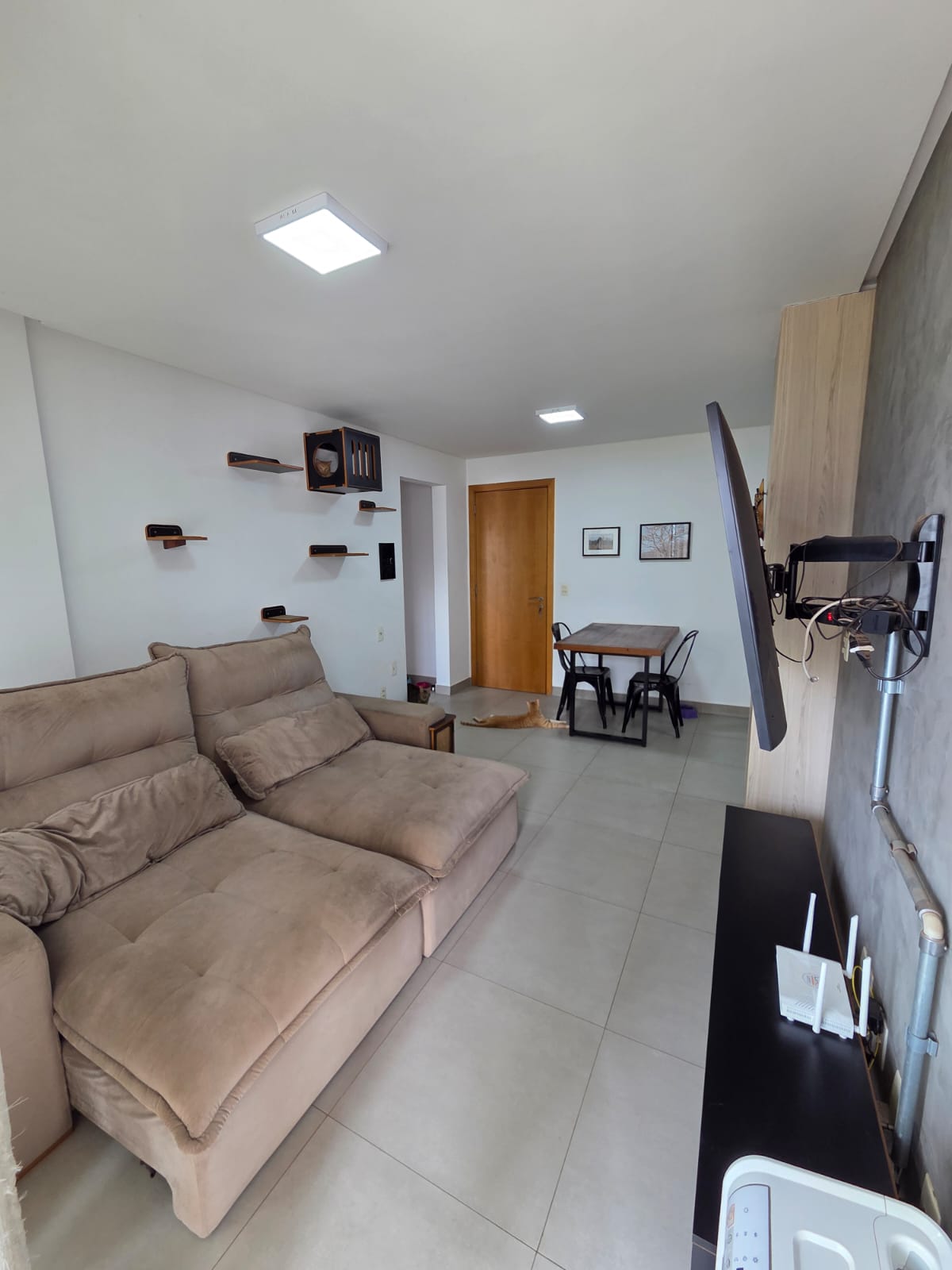 Apartamento Reformado no K Apartments - 1 Quarto com Sacada Fechada
