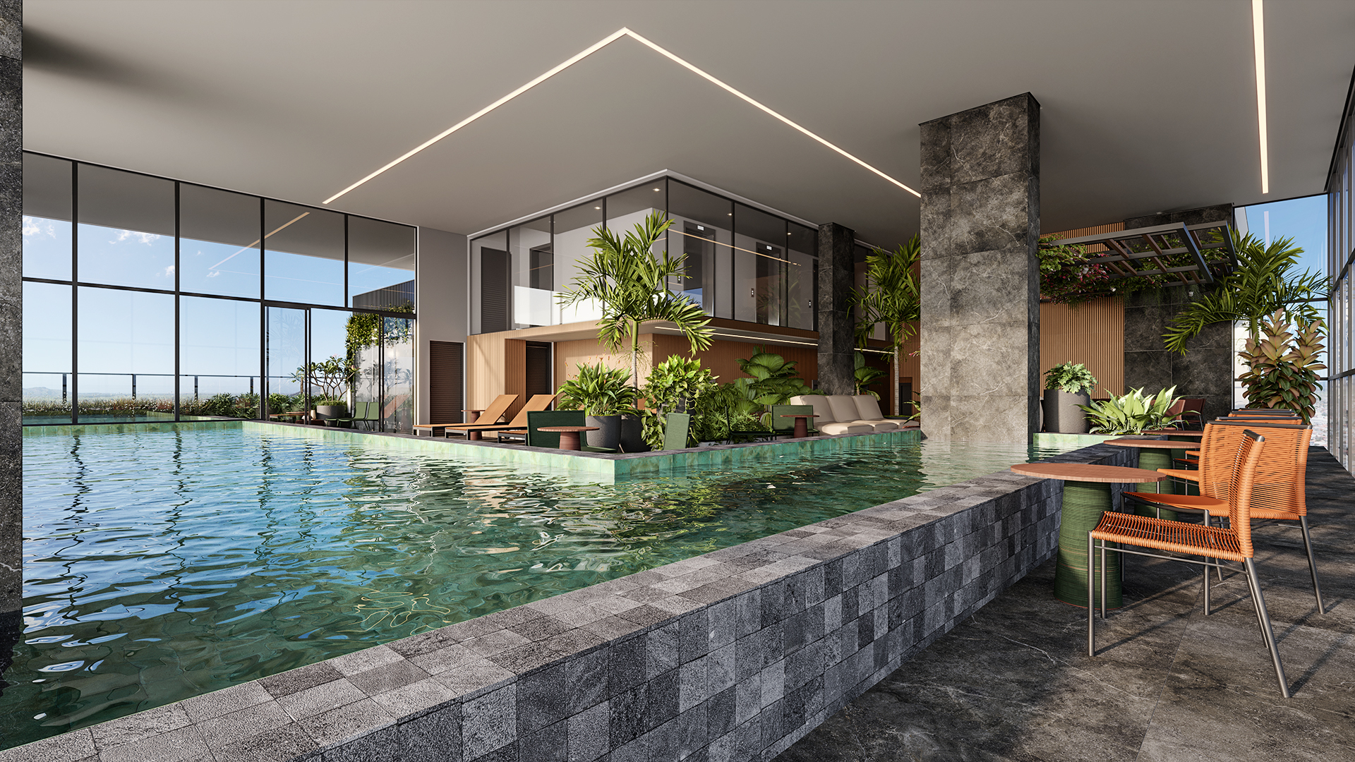 Flat no Storya Casa Versátil - 33º Andar com Vista Privilegiada - 1 Quarto e 1 Vaga