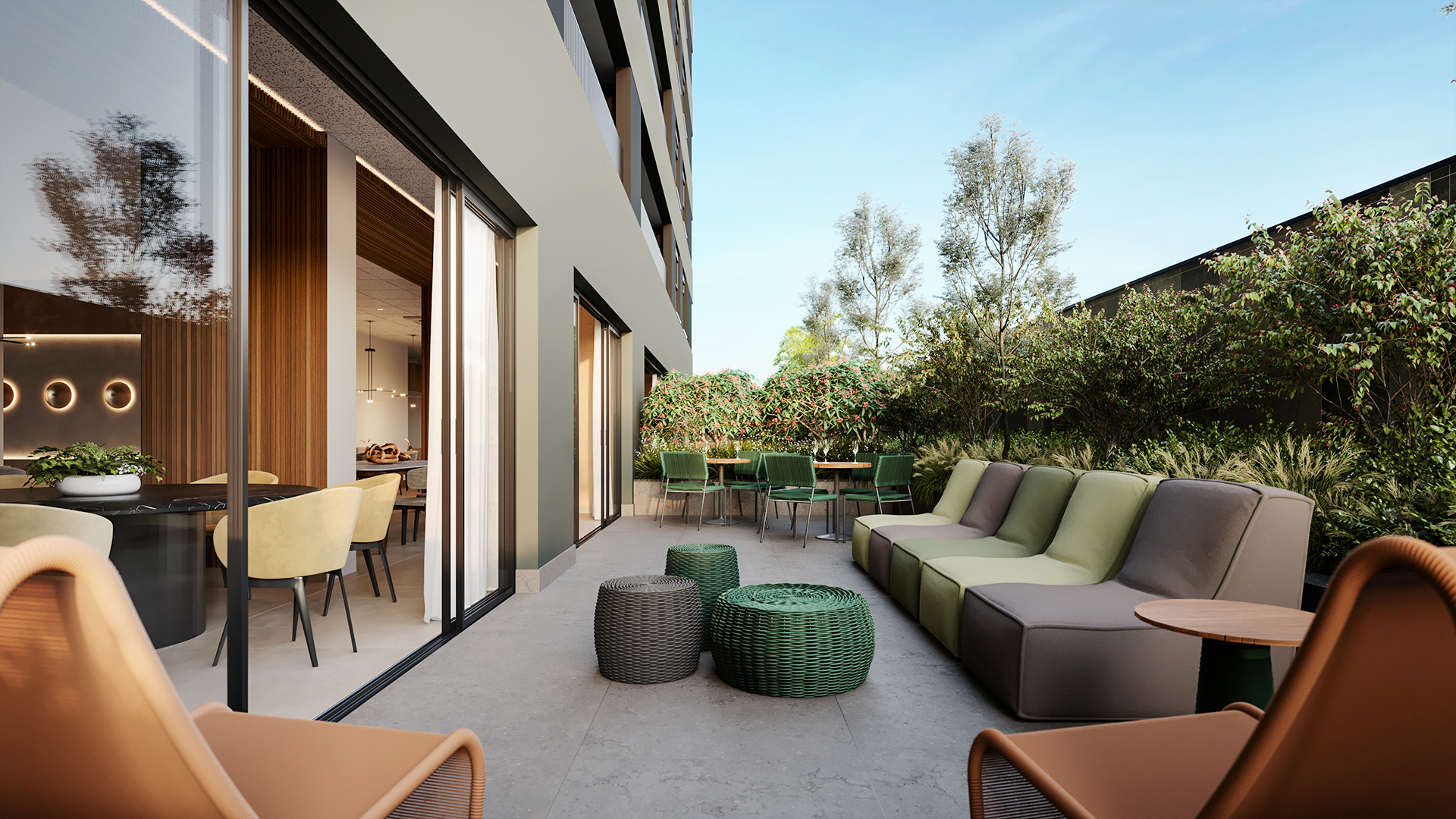 Flat no Storya Casa Versátil - 33º Andar com Vista Privilegiada - 1 Quarto e 1 Vaga