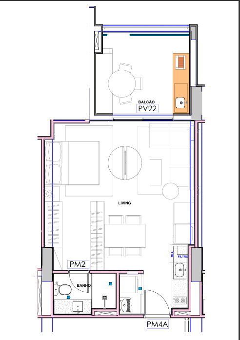 Apartamento 1 Suíte no 19º Andar com Lazer Completo - Unidade