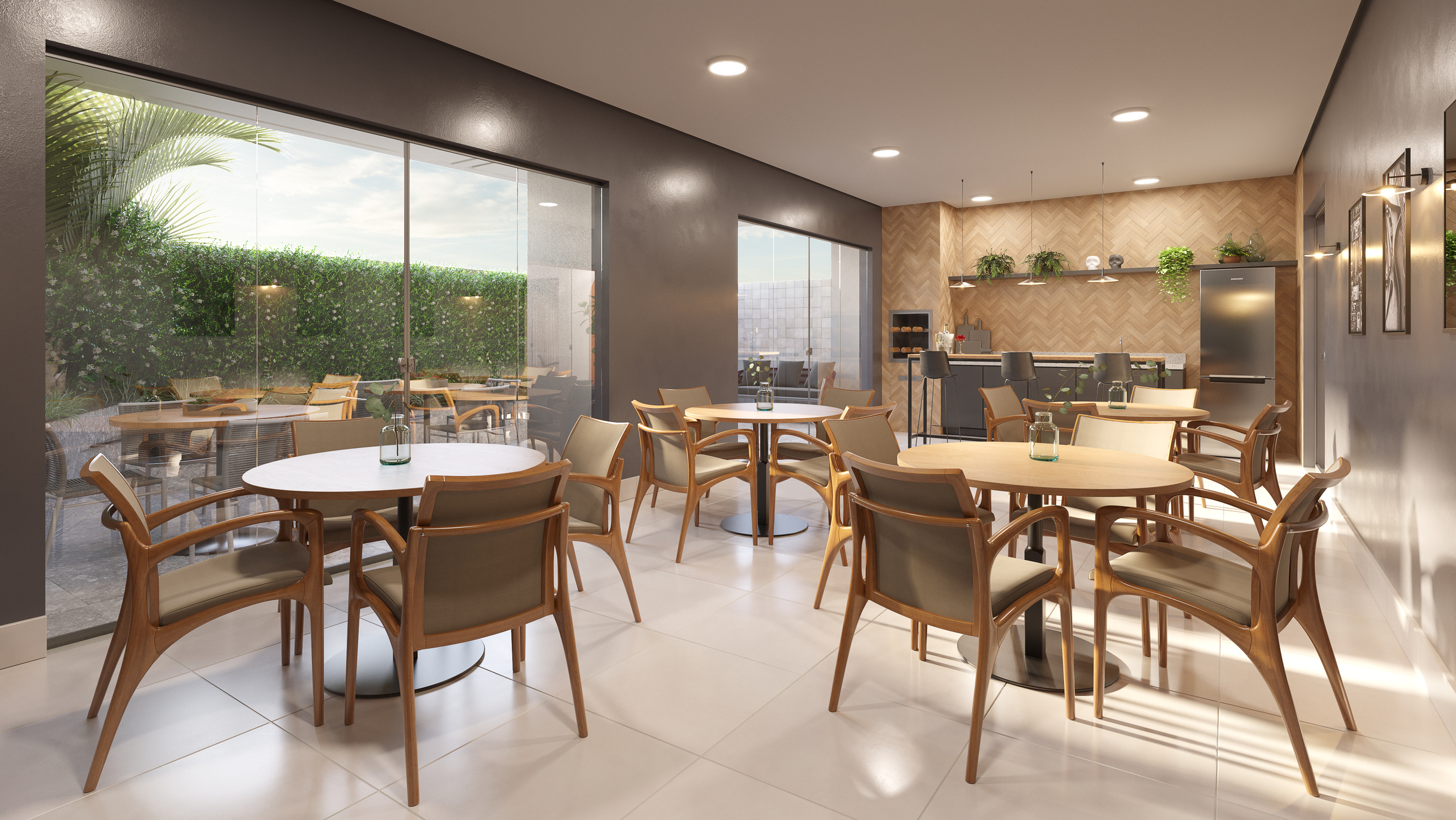 Apartamento de Luxo no Residencial Lago Areião - 3 Suítes - Andar Alto - Vista Parque