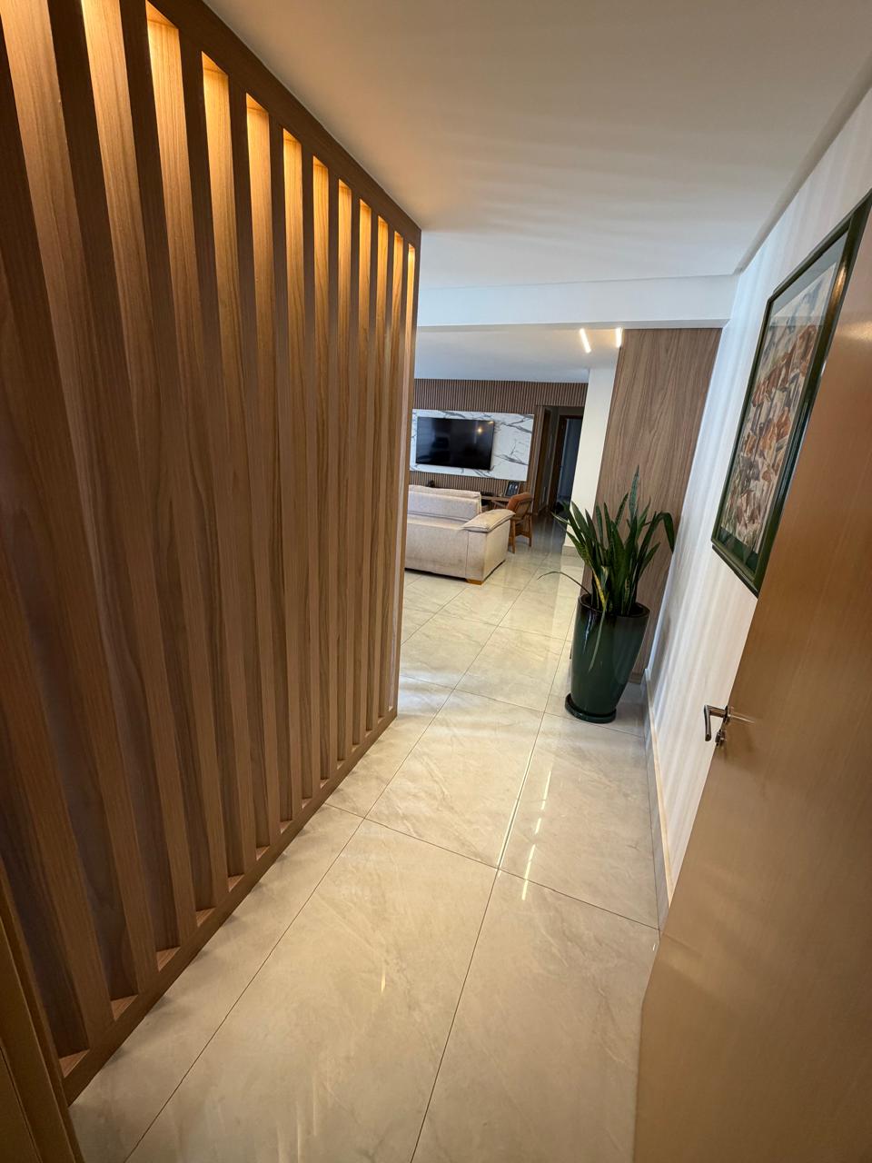 Apartamento Alto Padrão no Residencial Jardim Bueno -  3 Suítes com Armários, Projeto Luminotécnico e Churrasqueira Gourmet