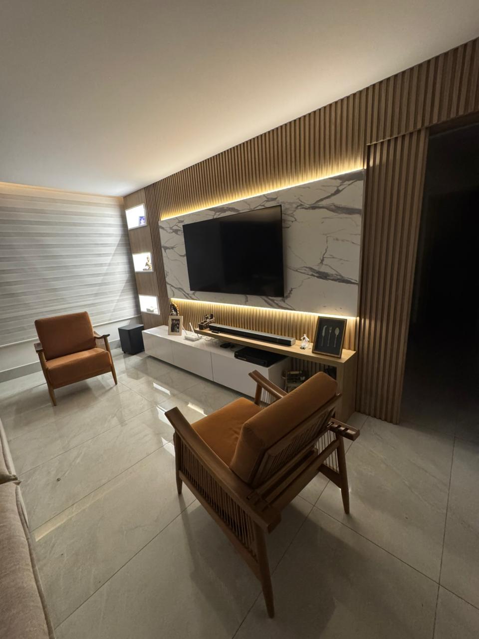 Apartamento Alto Padrão no Residencial Jardim Bueno -  3 Suítes com Armários, Projeto Luminotécnico e Churrasqueira Gourmet