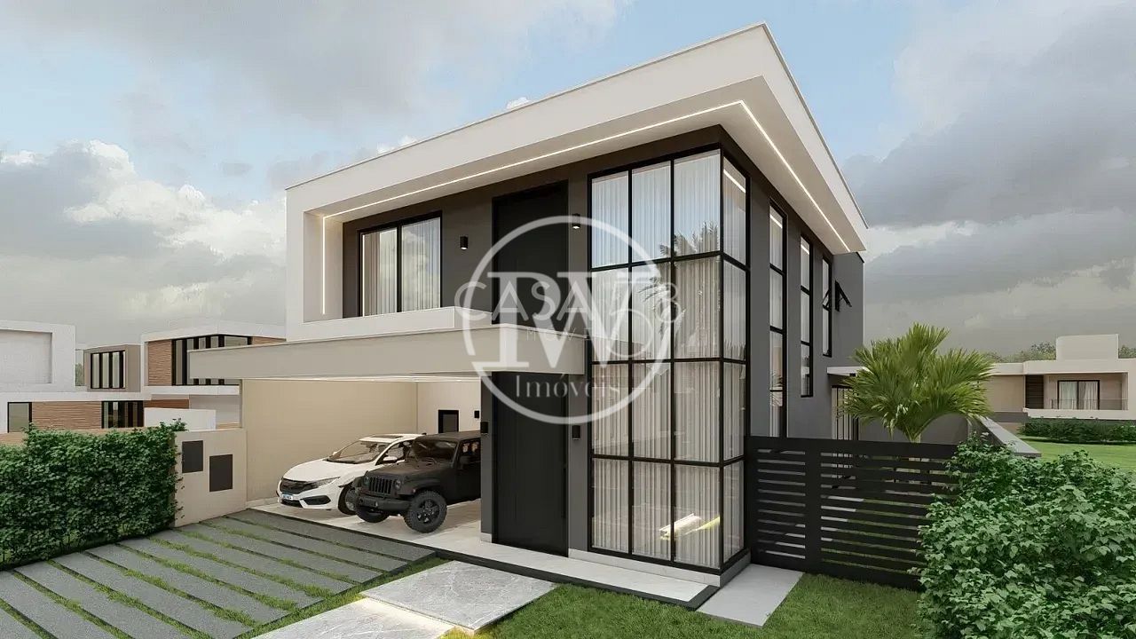 Casa Térrea de Alto Padrão no Condomínio Villagio Toscano, 4 Suítes, 261m² Nova