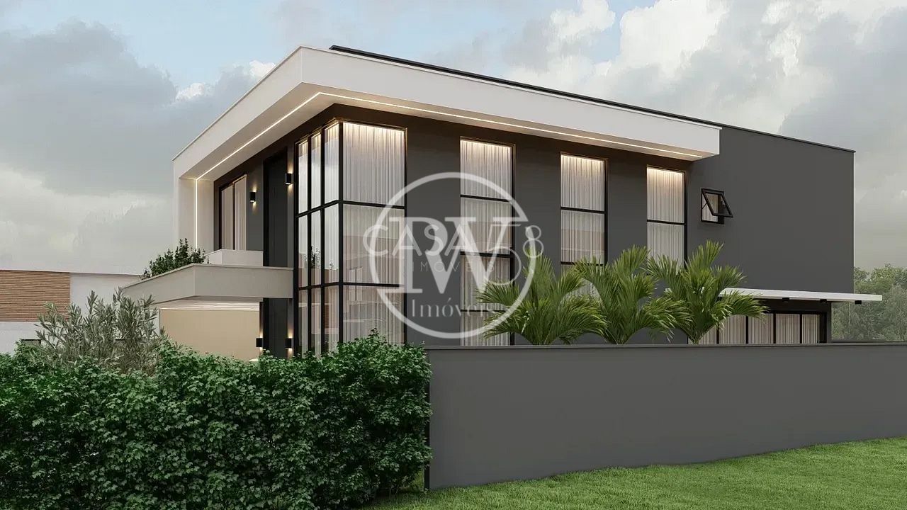 Casa Térrea de Alto Padrão no Condomínio Villagio Toscano, 4 Suítes, 261m² Nova