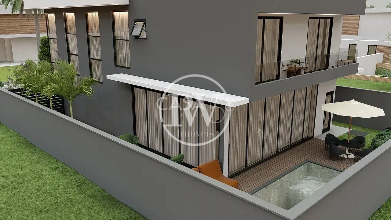 Casa Térrea de Alto Padrão no Condomínio Villagio Toscano, 4 Suítes, 261m² Nova