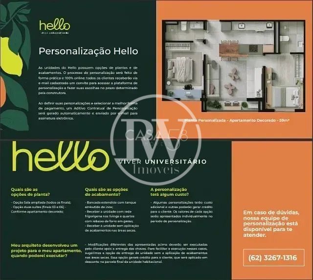 Oportunidade Única de Repasse no Leste Universitário – 2 Quartos | Andar Alto