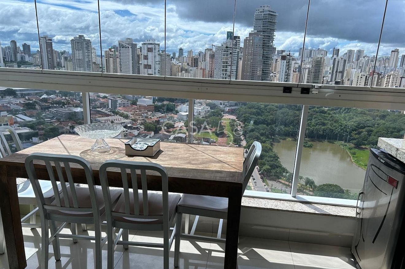Flat Mobiliado à Venda – 43m² | Frente ao Parque Vaca Brava | Alto Padrão |