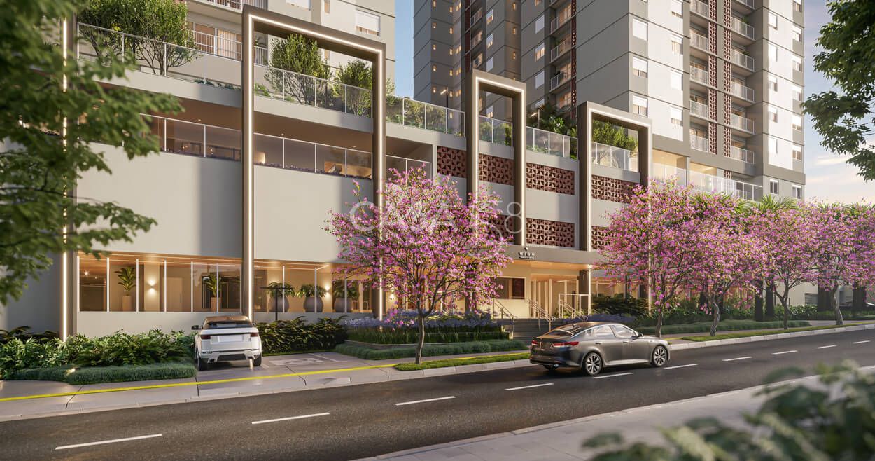 Apartamento à venda no EBM Wish 37 – 2 suítes, 75m², com closet e lavabo