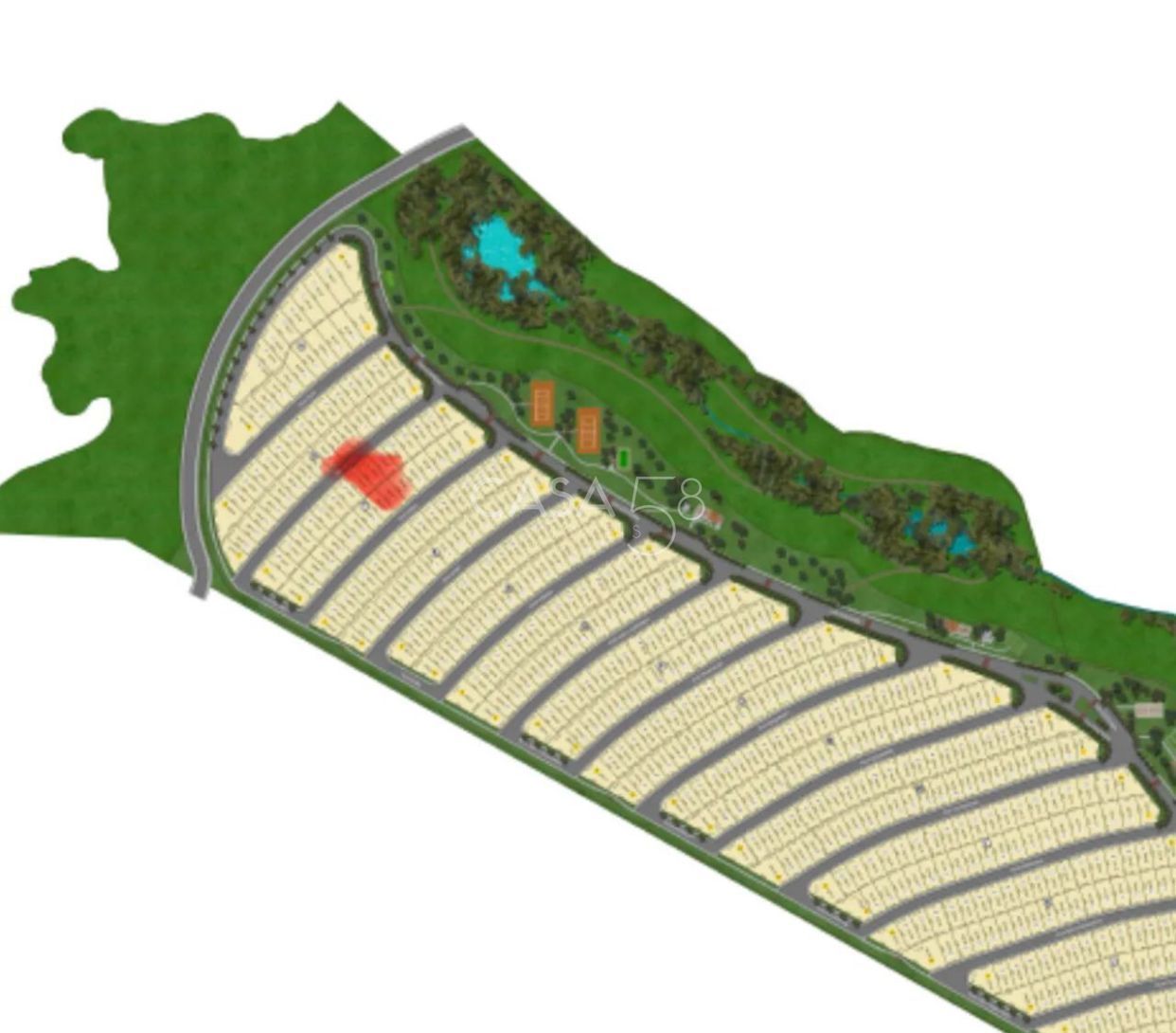 Lote à Venda no Jardins Porto – 305 m² – Quadra U – Senador Canedo - Goiás