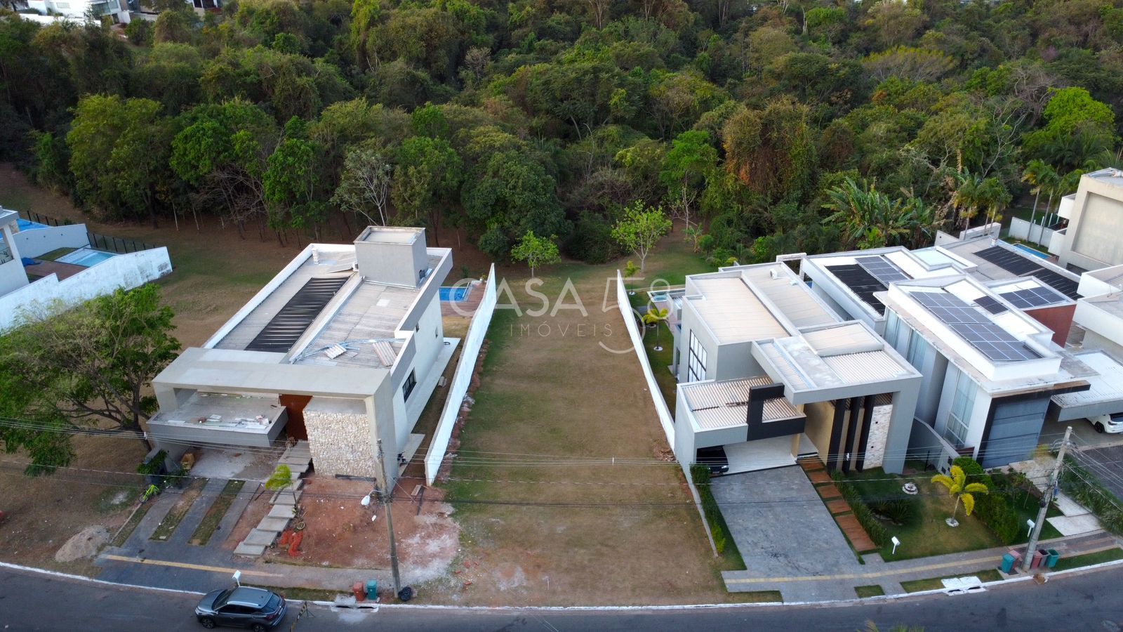Lote Fundo para Mata no Condomínio do Lago