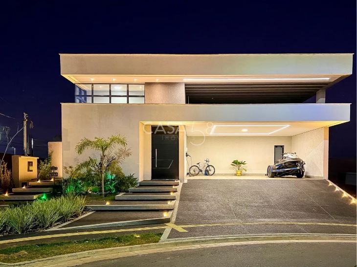 Casa em condominio - Jardins Napóles, 3 quartos sendo 2 suites, 1 master com clo