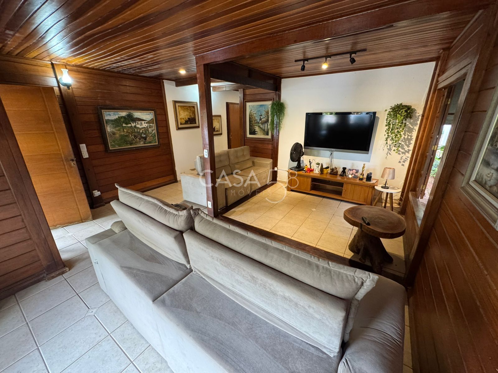 Sobrado 4 Suítes no Portal do Sol 1 – Estilo Rústico - Piscina e Aceita Permuta