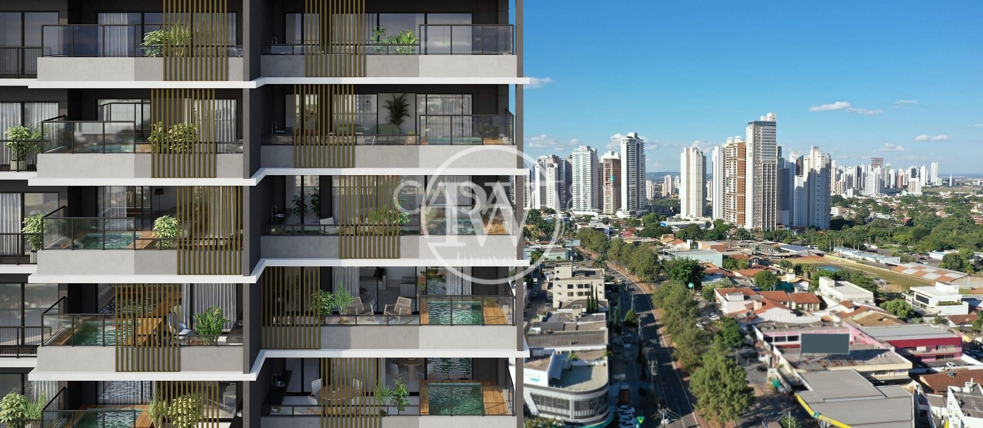 Flat de Alto Padrão no Opus Gyro Ricardo Paranhos – 1 Suíte, 48 m²