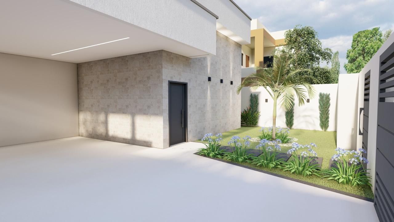 Casa Nova com Piscina no Jardim Atlântico - 3 Suítes e Garagem para 4 Carros