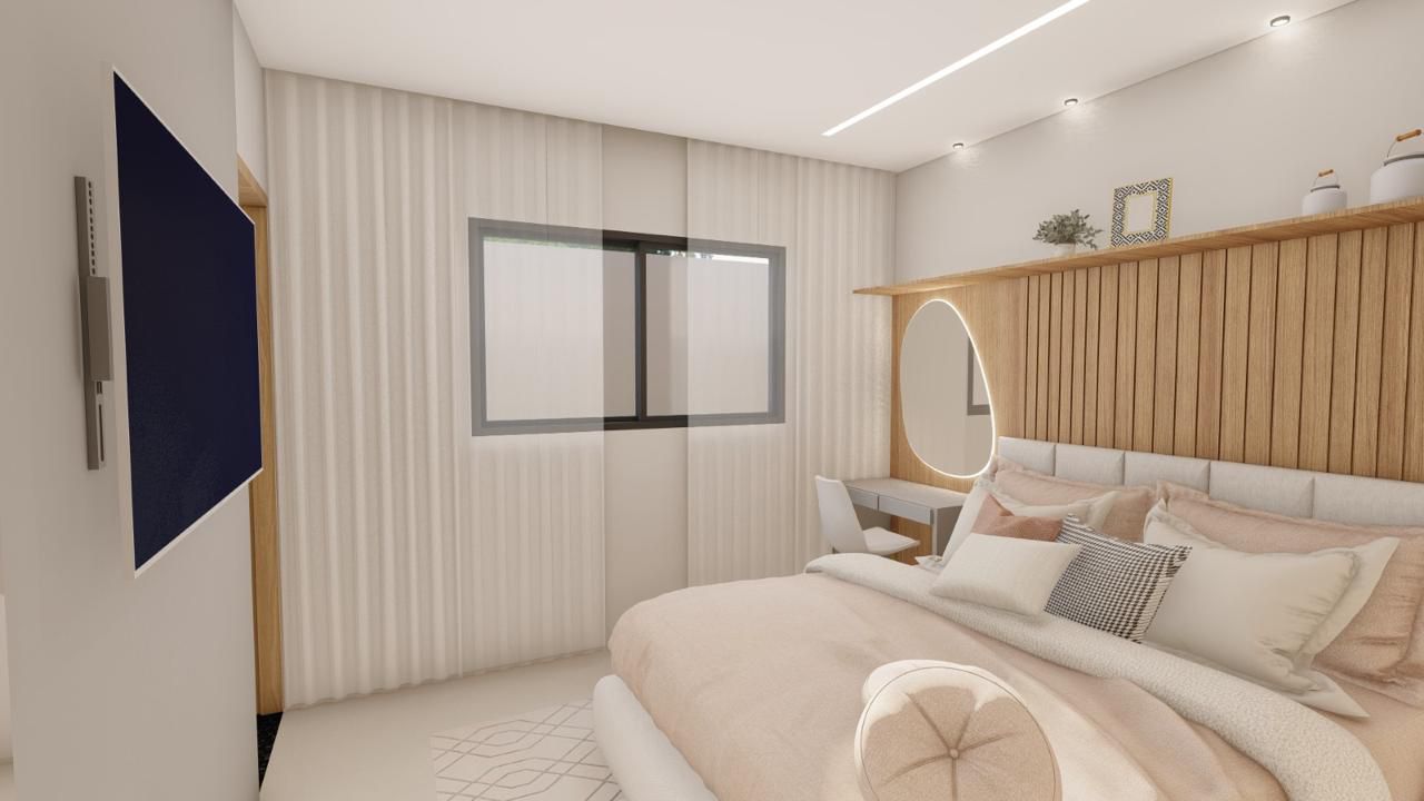 Casa Nova com Piscina no Jardim Atlântico - 3 Suítes e Garagem para 4 Carros