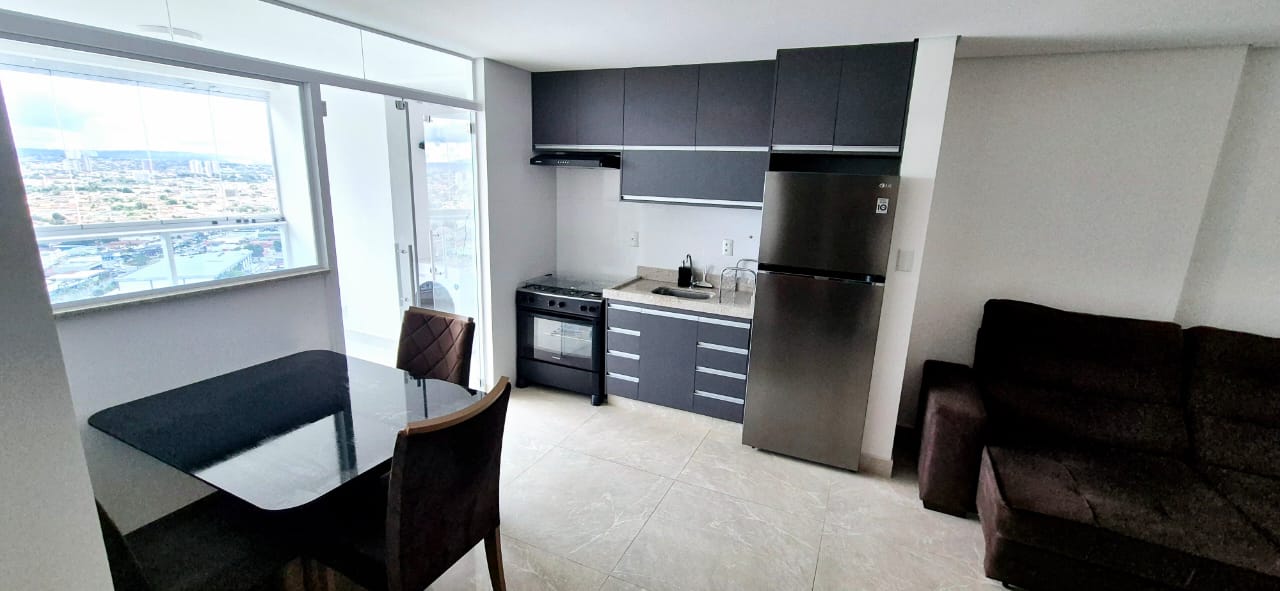 Apto mobiliado à venda no Applause New Home / 3 suítes / 1 vaga / Setor Coimbra