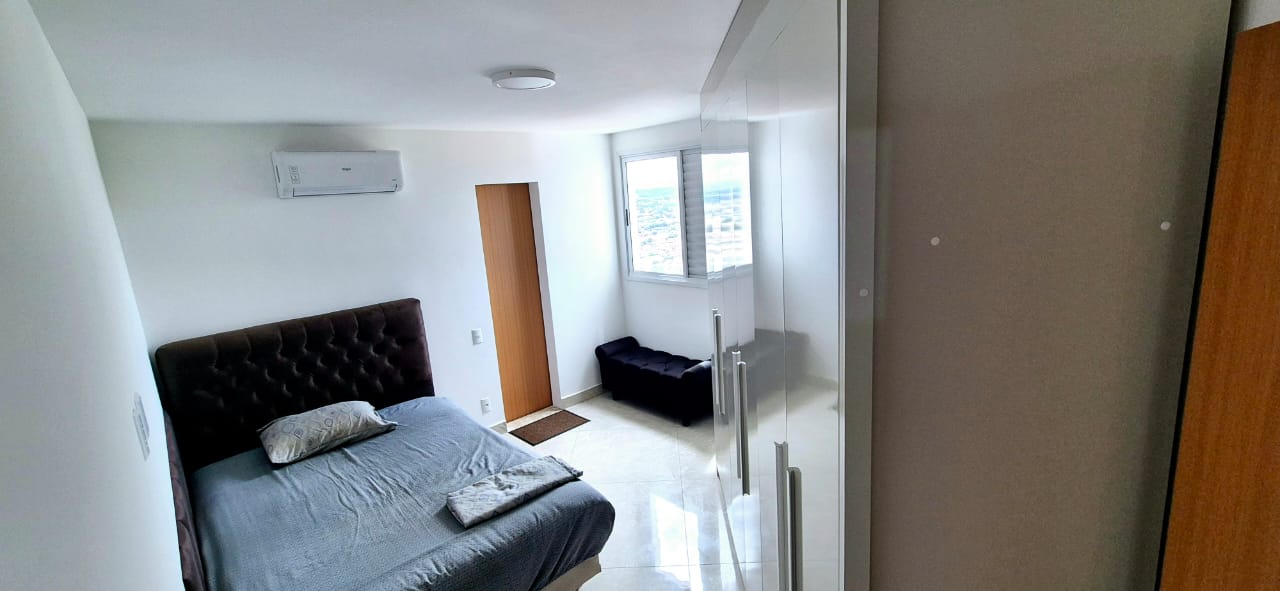 Apto mobiliado à venda no Applause New Home / 3 suítes / 1 vaga / Setor Coimbra
