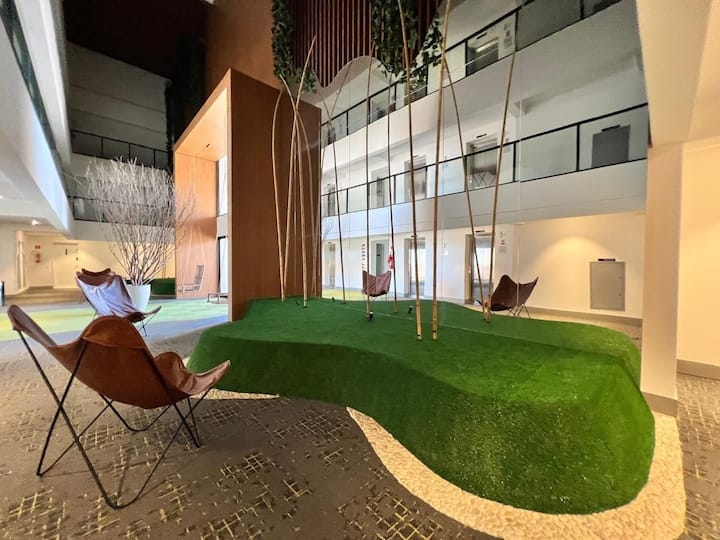 Flat para venda ou aluguel / mobiliado / 1 vaga / predio novo / rooftop no 38º / jacuzzi / piscina