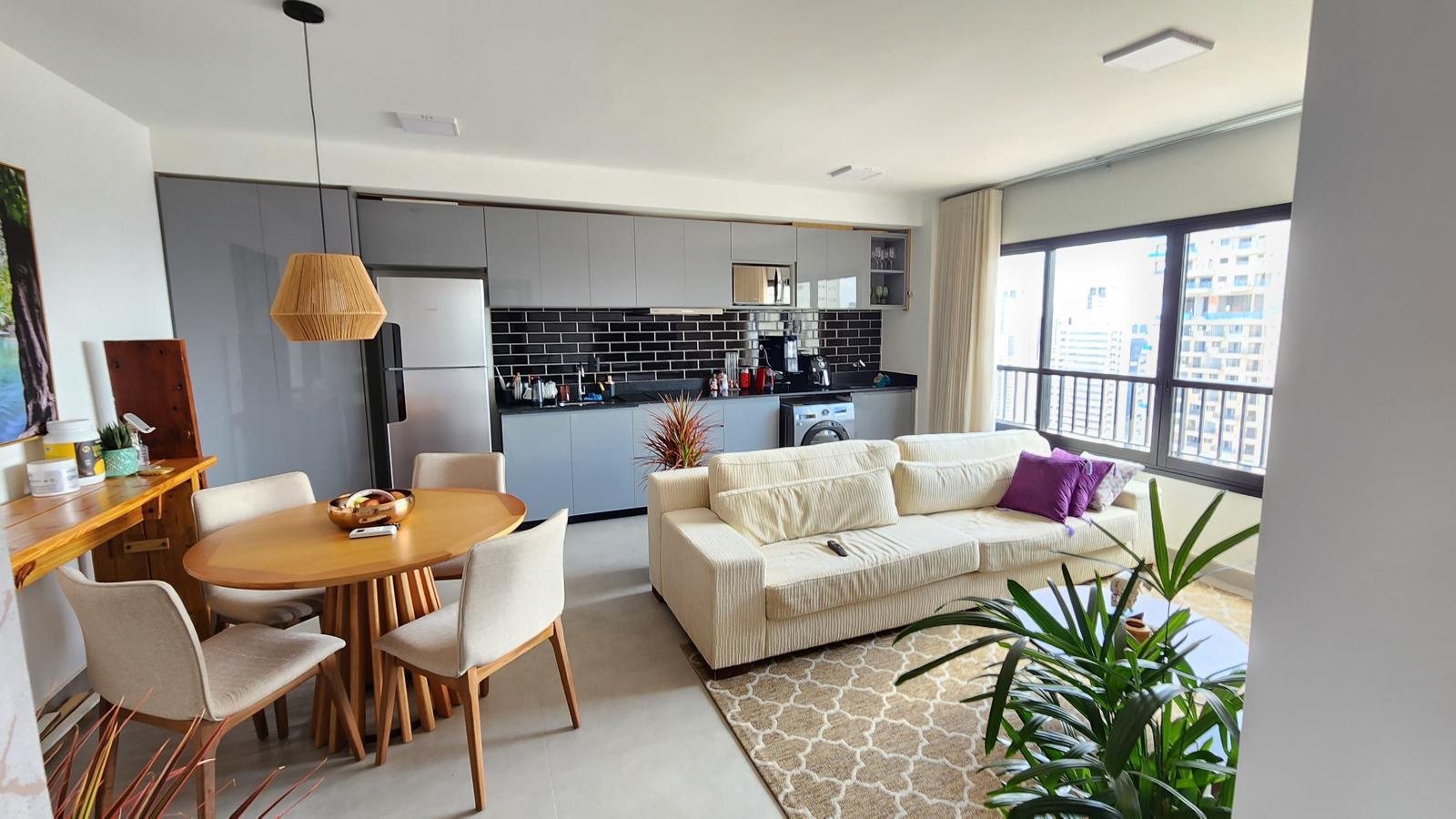 Apartamento a venda ou aluguel / 2 quartos / 1 suite / mobiliado / predio novo / rooftop / 1 vaga