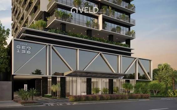 Sala a venda na Av 136, Geo Work da Opus. 46 m. Planta flexível para escritórios ou consultórios, banheiro privativo, 1 vaga