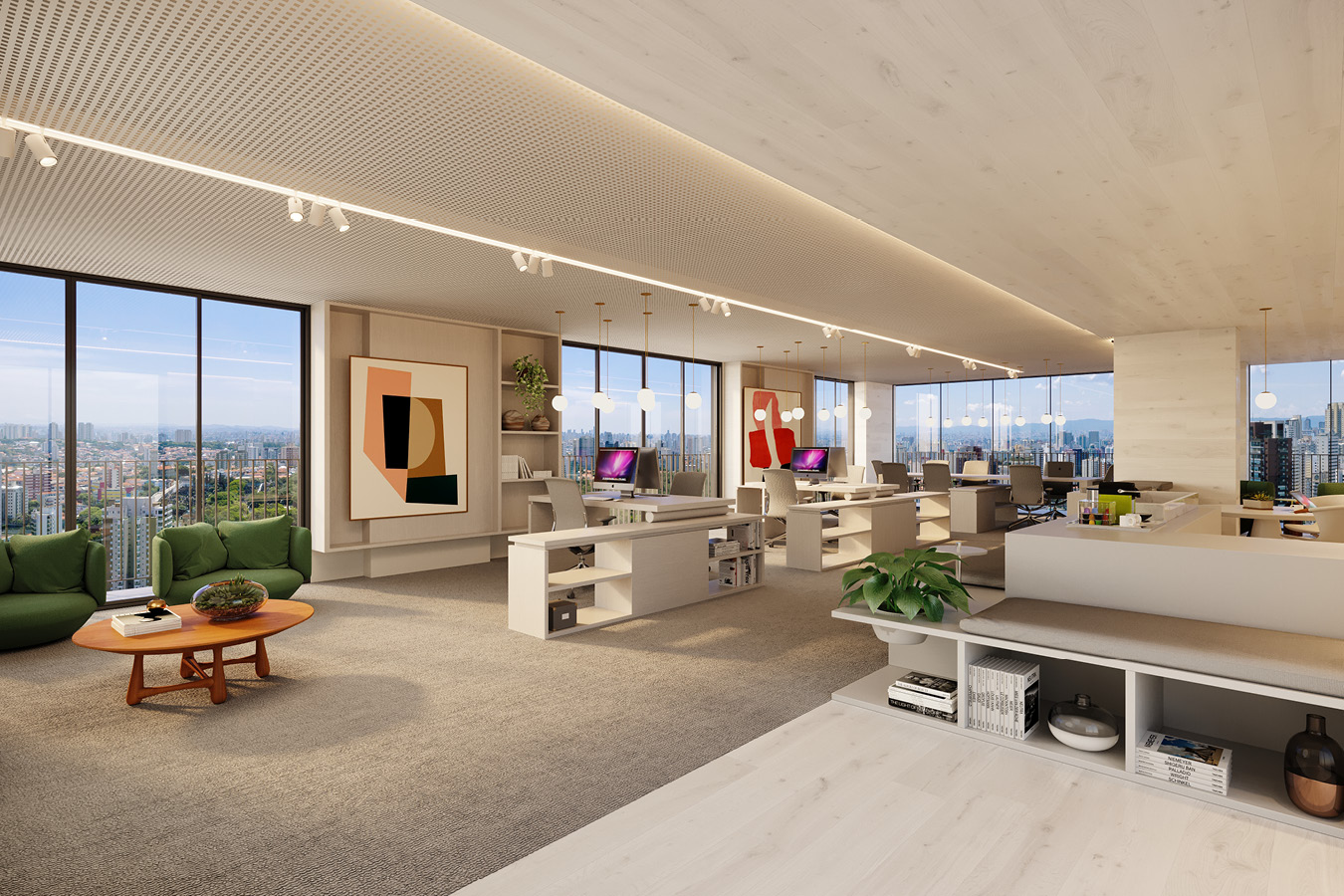 Sala a venda na Av 136, Geo Work da Opus. 46 m. Planta flexível para escritórios ou consultórios, banheiro privativo, 1 vaga