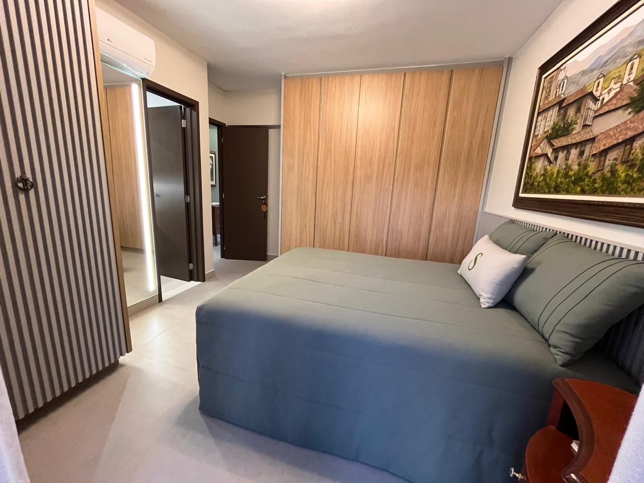 Apartamento à venda Setor Bueno / 87 m² /   02 suítes / lavabo e varanda / com vista privilegiada para o Parque Vaca Brava / 2 vagas / mobiliado
