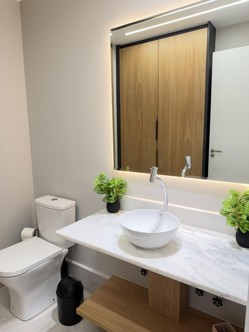 Apartamento à venda Setor Bueno / 2 suítes com lavabo / mobiliado / automatizado e comando de voz Alexa / pronto para Airbnb